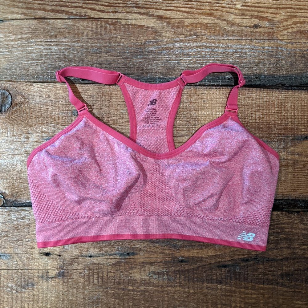 New Balance Sports Bra | Size Large | Pink